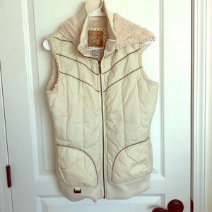 Billabong fleece lined vest